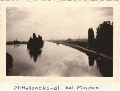 Mittellandkanal bei Minden